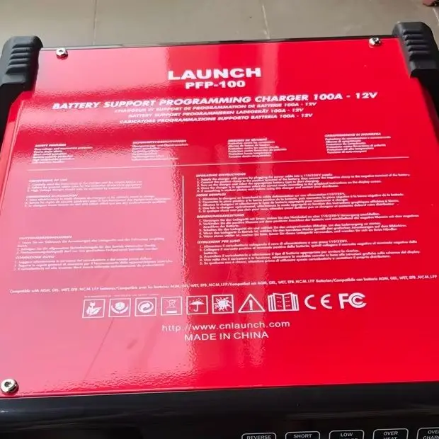 For Launch PFP-100 Auto Voltage Stabilizer Vehicle ECU Programming Automotive Stabilizer Battery Charger Power Flash Programming