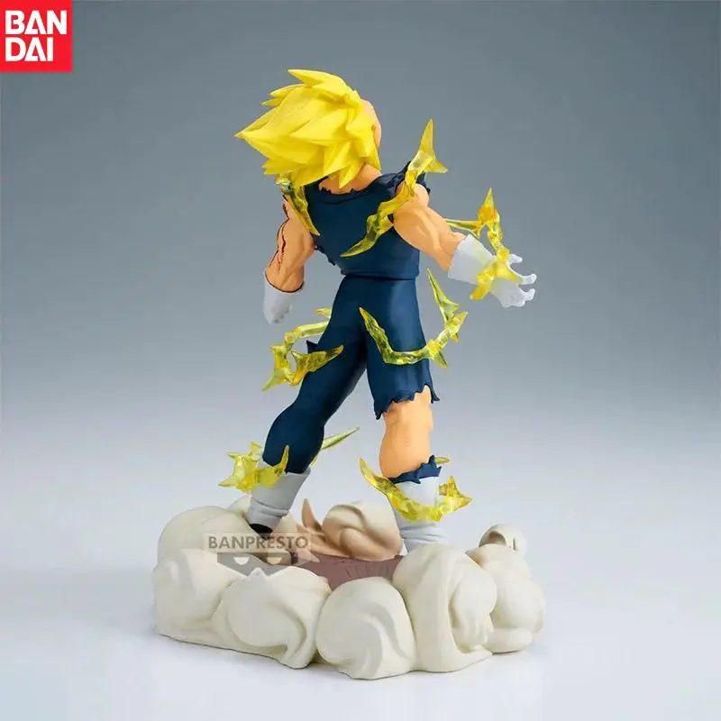 BANDAI Original en stock DRAGON BALL Z boîte d'histoire majine VEGETA nouvelle Figure Anime modèle Collection décoration ornement cadeau