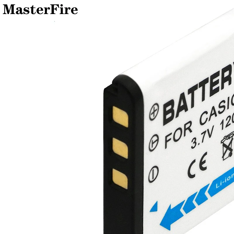 4 аккумулятора для камеры NP-110 CNP-110 CNP110 1200 мАч 3,7 В для аккумуляторов Casio Exilim EX-Z2000, EX-ZR10, EX-Z3000, EX-FC200S, EX-Z2300