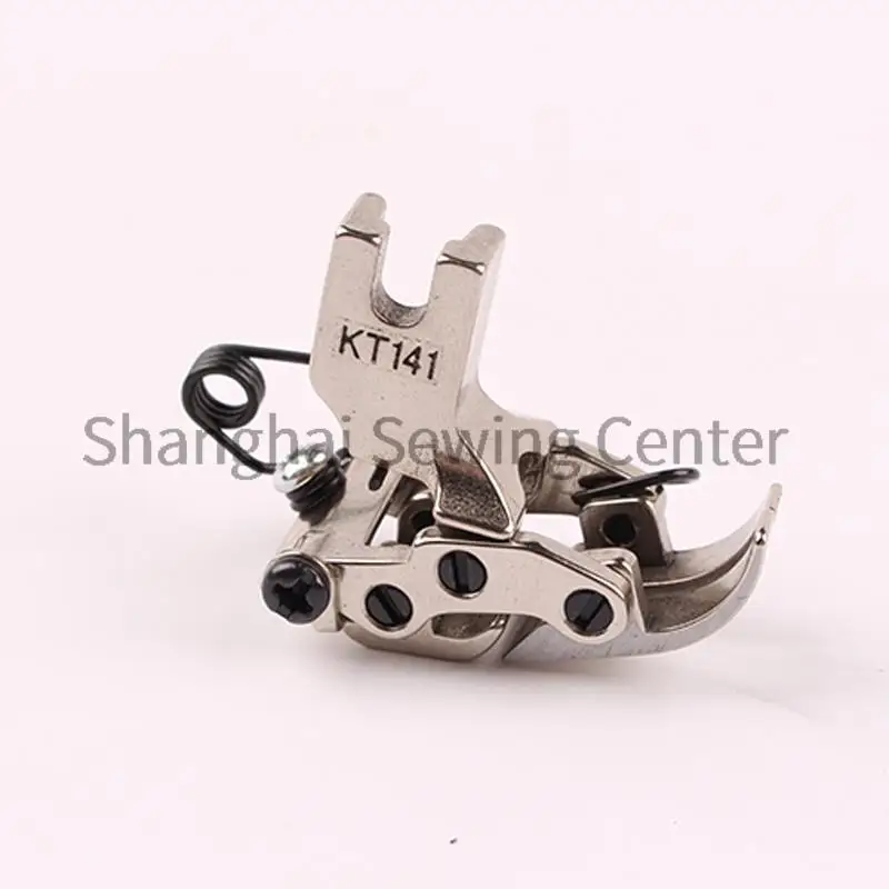 

KT141 Hinged Presser Foot Front and Rear Interaction Through Cross Seam Extra-thick Fabric Fit for Lockstitch Sewing Machine