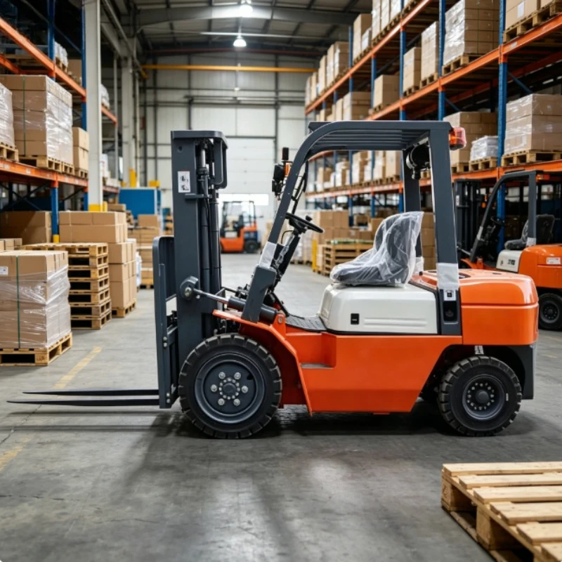 2.5/3/5 Ton Optimized Electric Forklift Long Hour Outdoor Continuous Working Factory Material Lifter Vehicle