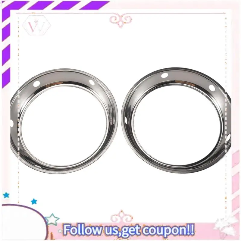 

Y74A-2PCS Кольцо для вока из нержавеющей стали, металлическая круглая подставка для вока, 10,43x11,8 дюймов, универсальный размер, для газовых плит и сковородок