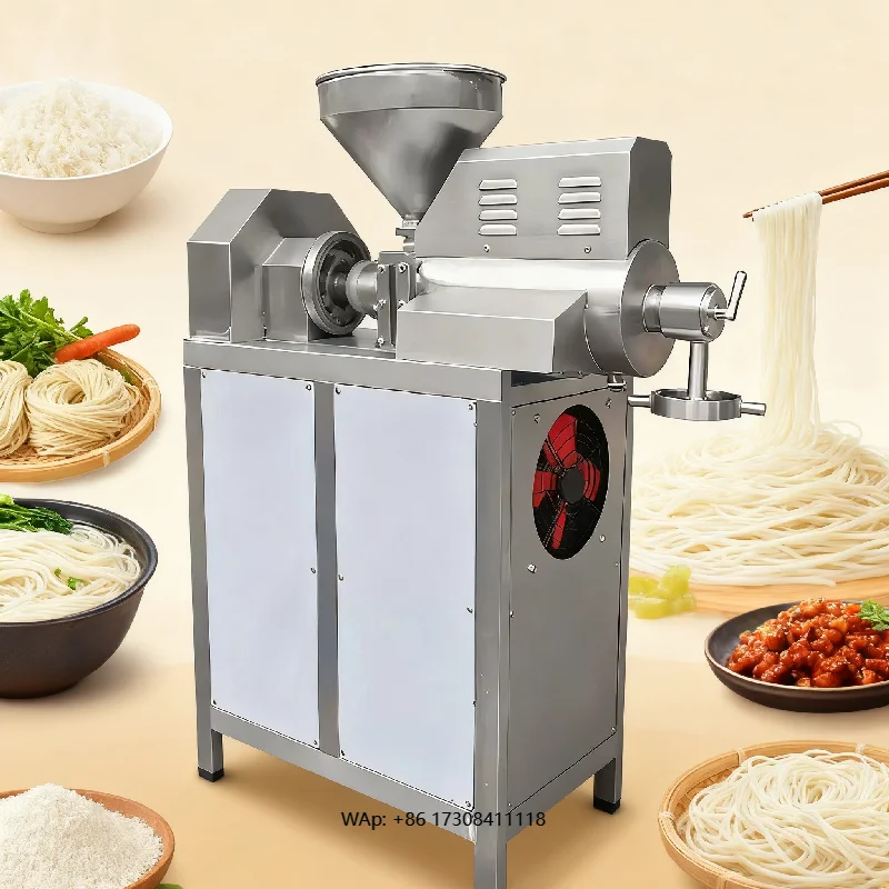 Fully Automatic Noodle Making Machine | Multi-Function Rice Noodle Pressing & Chinese Noodle Production Equipment