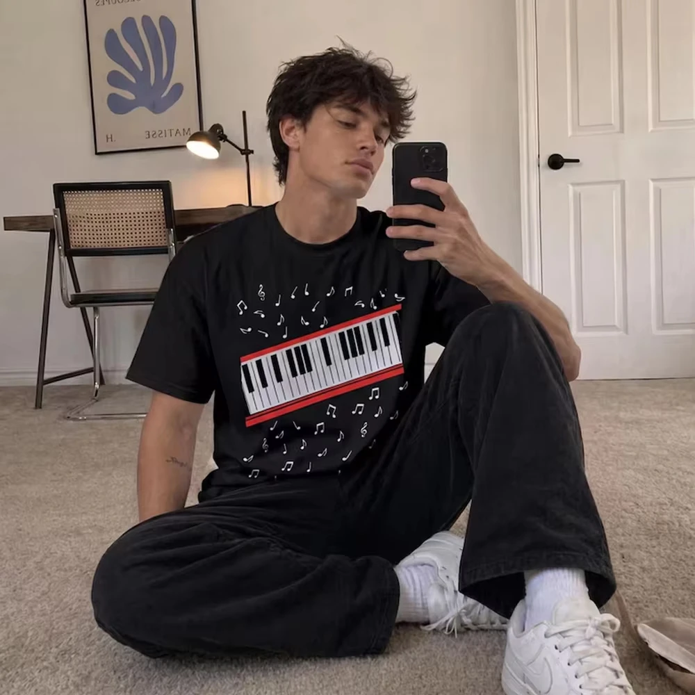 Michael Jackson Modern Redesign T-shirt Men and Women Summer Cotton Y2K Clothing Trendy Cotton Oversized Unisex hot product soft