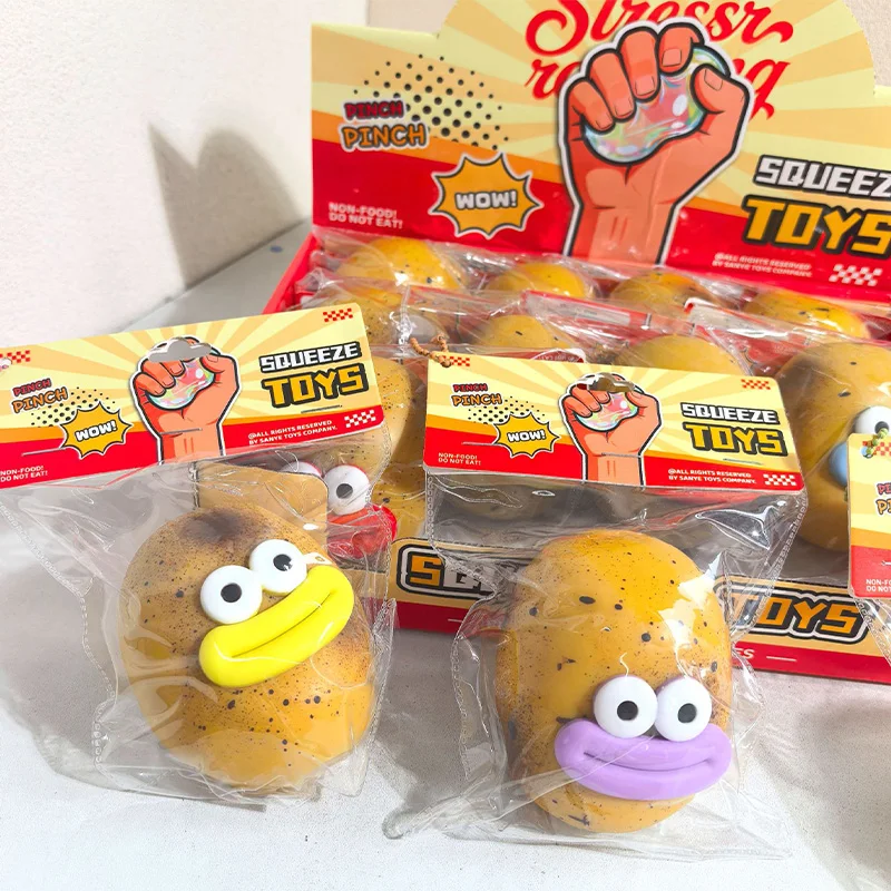 Funny Big Mouth Potato Squishy Pinch Fidgety Decompress Slow Rebound Softness Home Decor Asmr Sensory Pressure Ball Perfect Gift