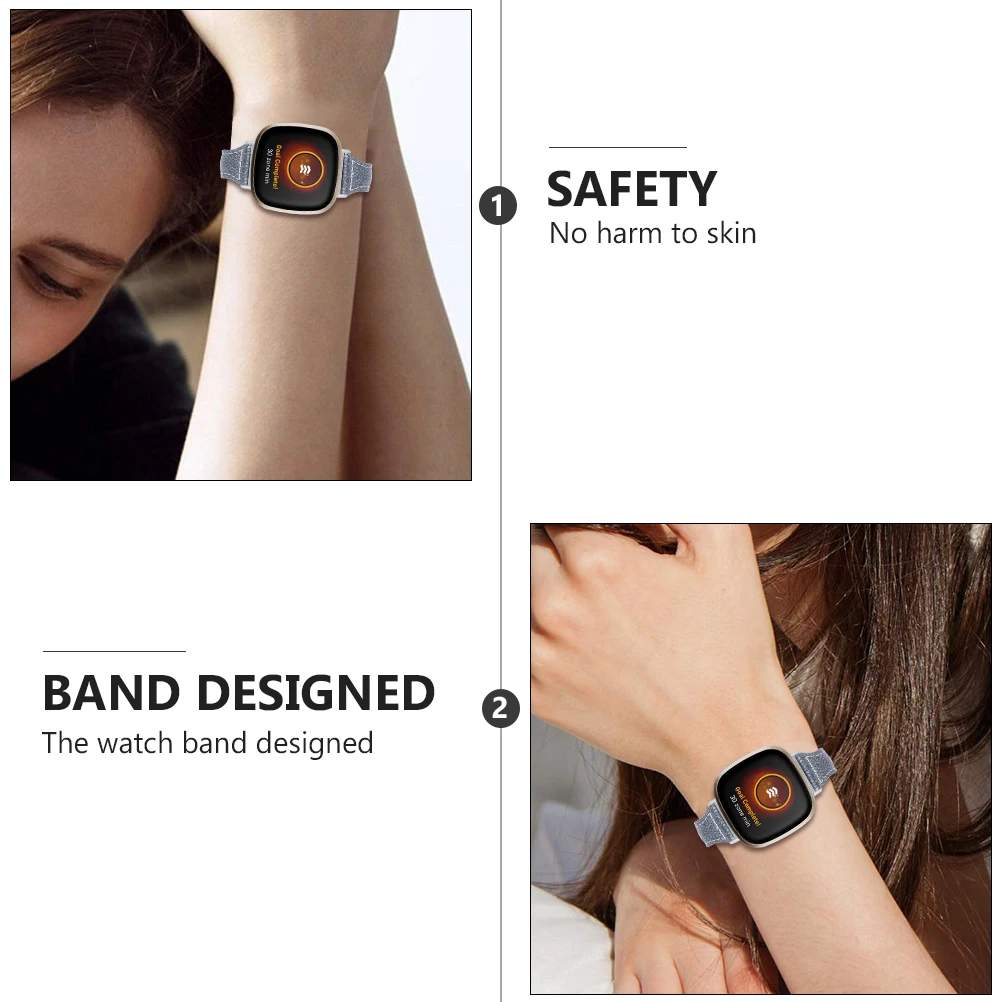 

Smart Watch Strap Bands for Men Women Quick Release Casual Business Fashion Wristbands Safe EcoFriendly Smart
