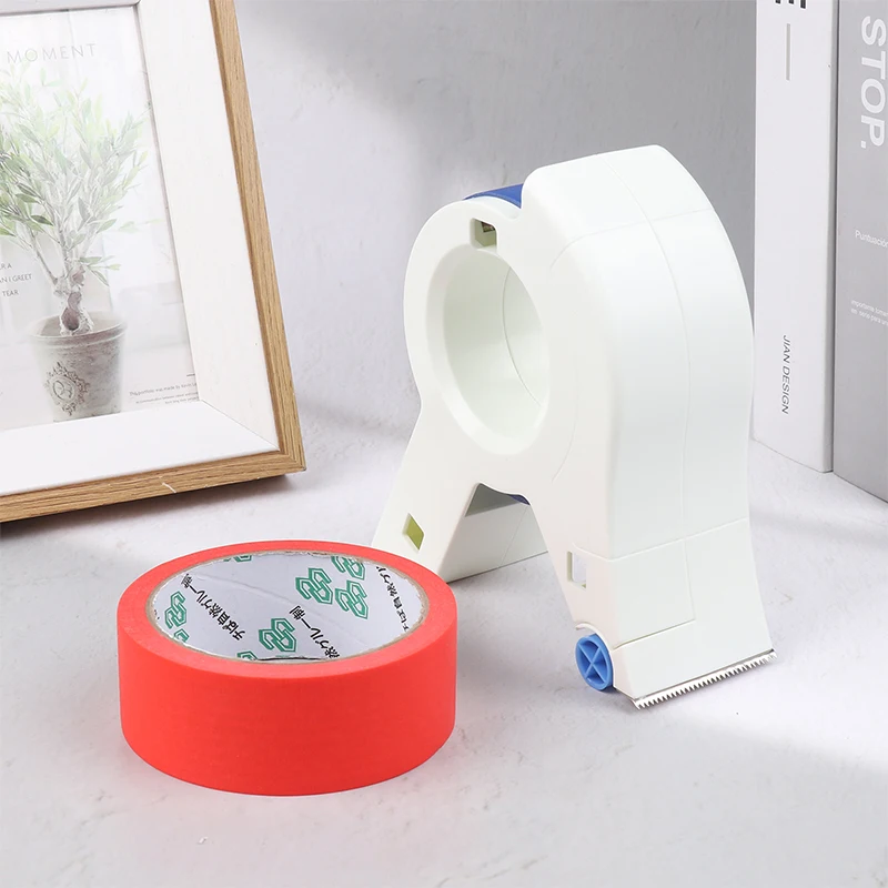Pelukis pita penutup mesin Dispenser dinding lantai lukisan kemasan alat penyegel untuk 1.88-2 "x 60 Yard pita standar