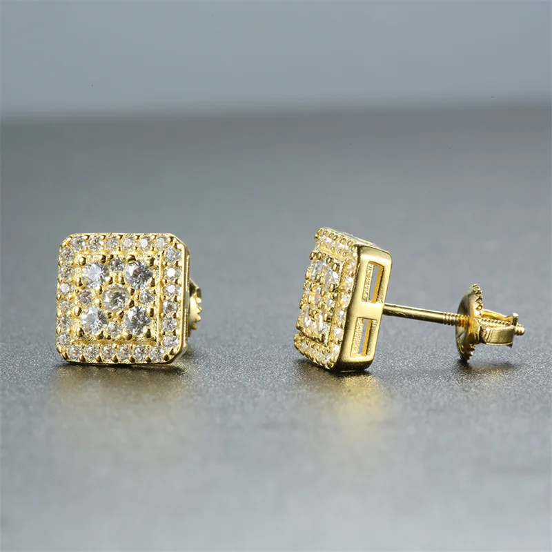 

925 Sterling Silver Moissanite Earrings Engagement Wedding Daily Work Party Travel Luxurious Gift For Women
