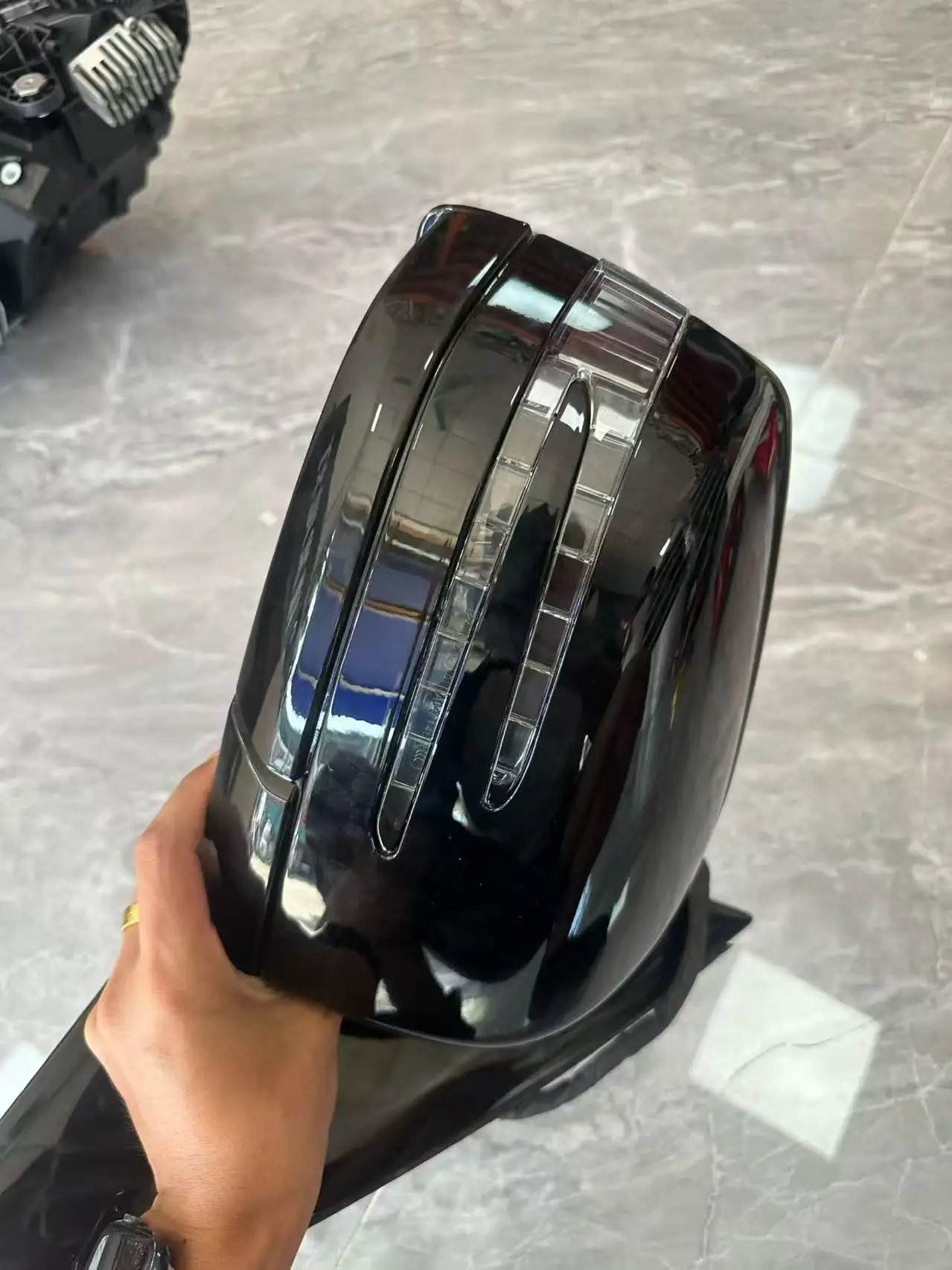 Right-Hand Drive Rearview Mirror for Mercedes-Benz R-Class W251 RHD Auto-Dimming Adjustable for Vehicle Safety
