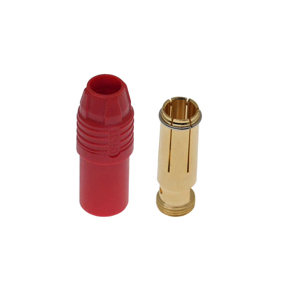 오리지널 항공기 플러그, 모형 항공기 플러그, 내화 꽃, 도금 바나나 플러그, 7mm, 암컷 헤드, 레드, 블랙, AS150-F, 5 개