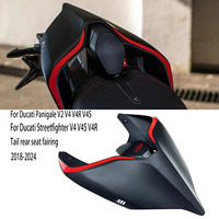 For DUCATI Panigale V4/S V4R V2 Streetfighter V4/S V2 Superleggera Street Fighter Seat Cover Tail Fairing Rear Single Seat Hump