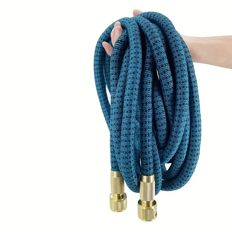 NewType Expandable Garden Water Hose with Double Metal Connector High Pressure Reel for Efficient Farm Irrigation And Garden Use