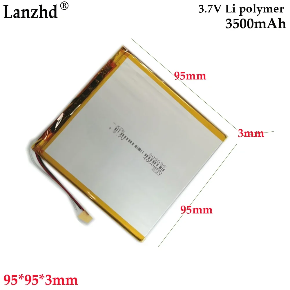 Nieuwe 3,7 V lithium-polymeerbatterij 3500 MAH voor tabletcomputer, leermachine voor kinderen, tabletlaptop 309595