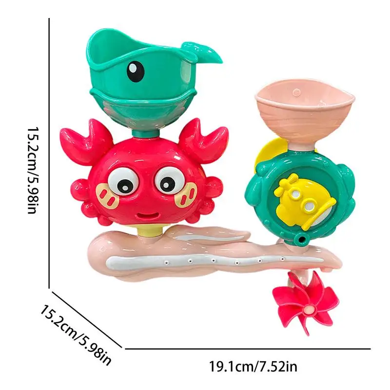 Brinquedos de banho de sucção piscina de água brinquedos praia piscina ferramenta de entretenimento crianças banheiro jogando suprimentos para banheira