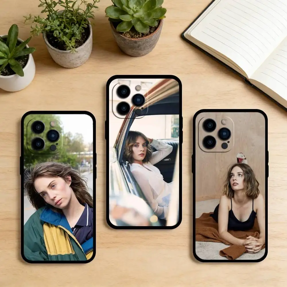 

AAA M-Maya H-Hawke Versatile Artist Phone Case For iPhone 17,16,15,14,13,12,11 X XR Plus,Soft Silicone Black Cover