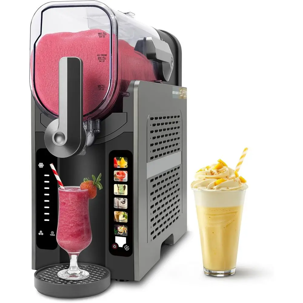 

Аппарат для приготовления слякоти (слэш) с LED-дисплеем – Заказ одной кнопкой и 6 предустановленных программ, без льда, 88 унций, для приготовления напитков