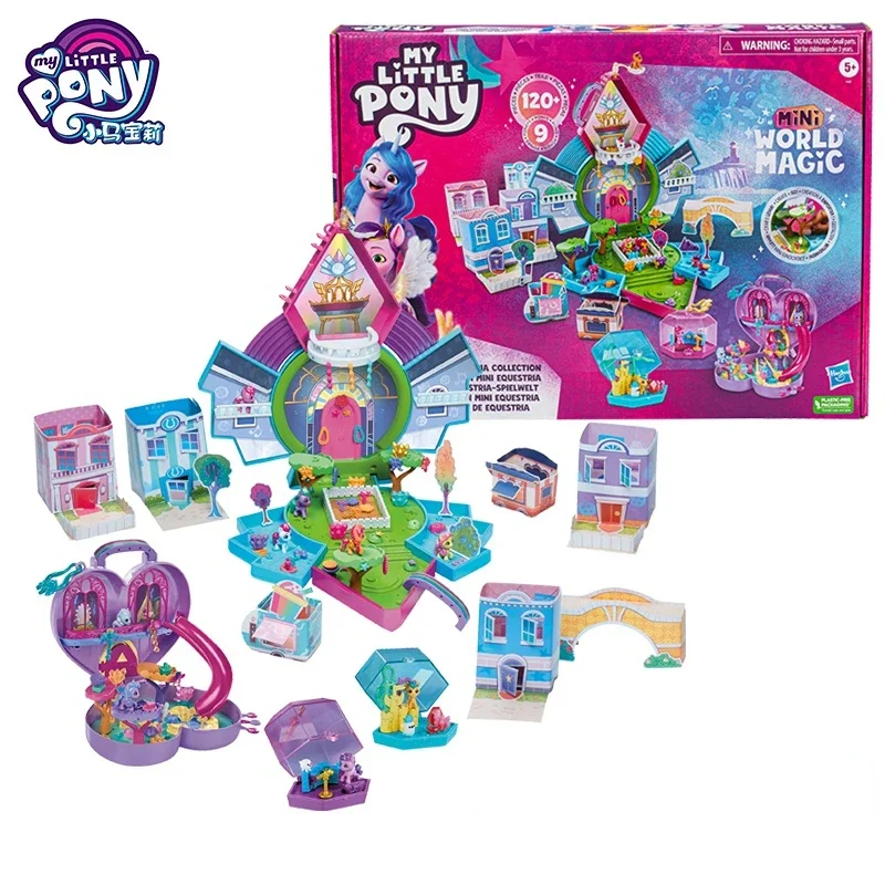 Hasbro My Little Pony Equestria Collection Dolls Mini World Magic Zipp Izzy Hitch Sunny Action Figures Girls Play House Toy Gift