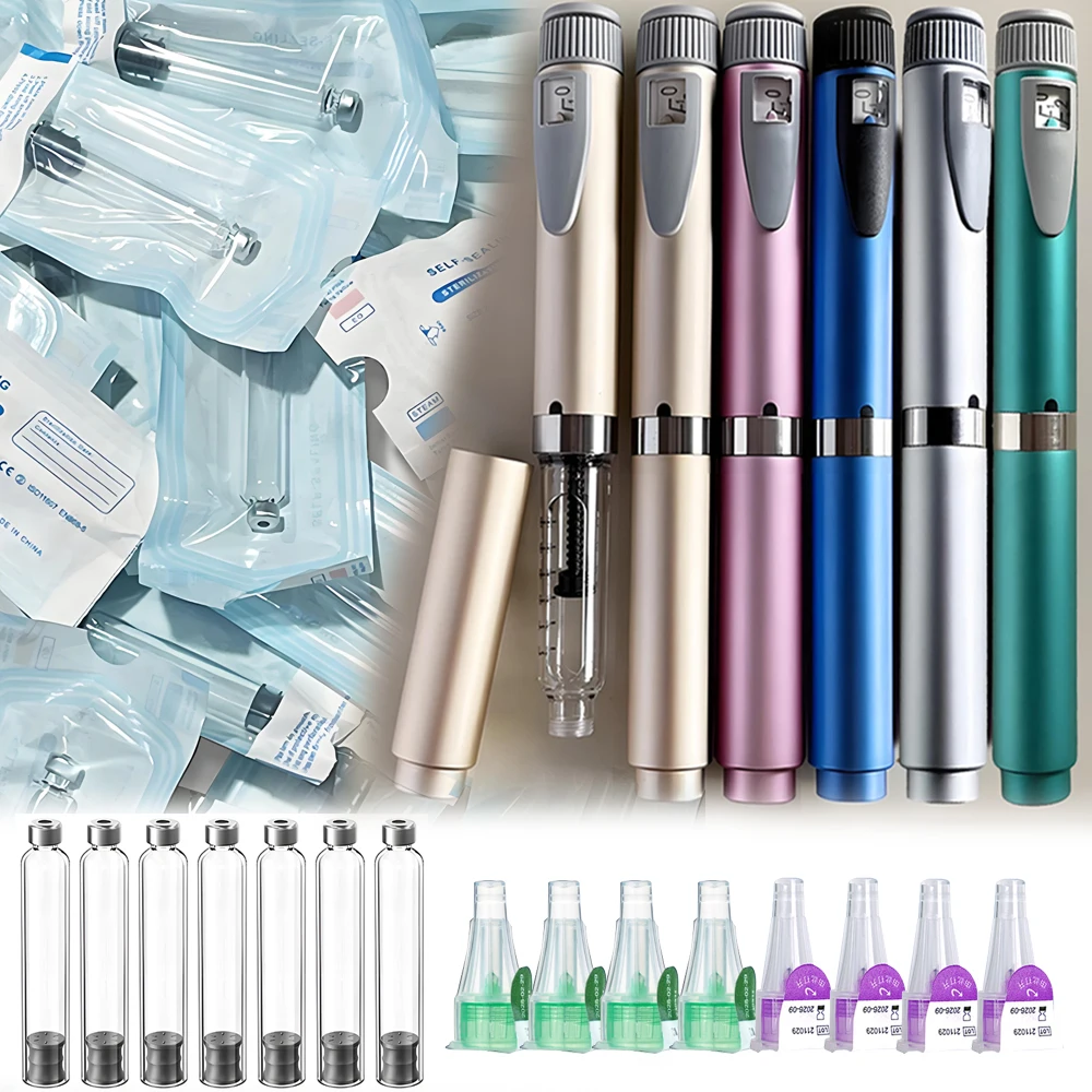 

Набор картриджей Magic Pen для татуировки, 3 мл, пустая кассетная бутылка, индивидуальная упаковка, стерильный набор для наборов инструментов для инсулиновых ручек Lilly