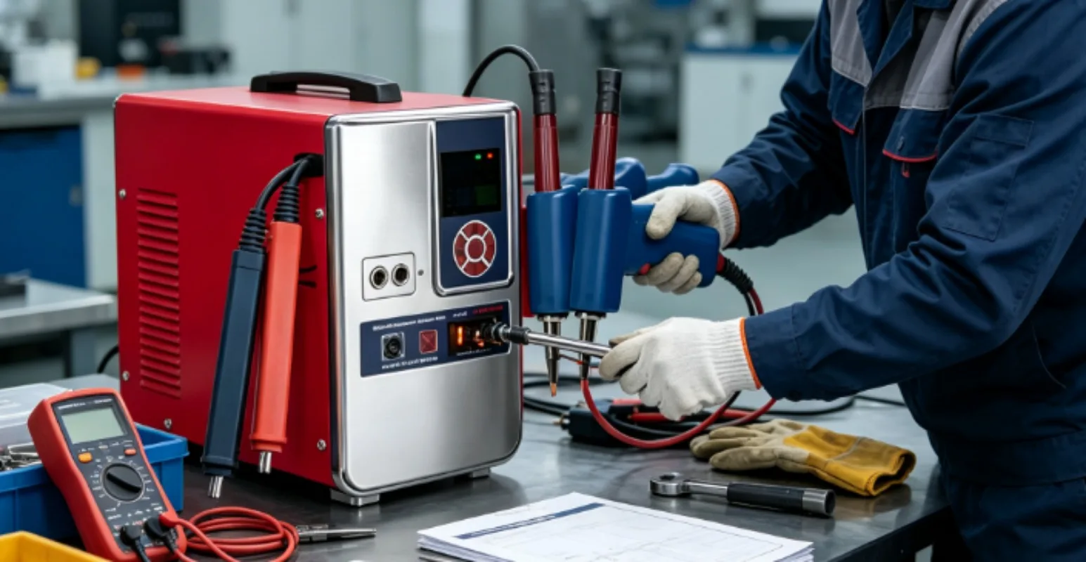 Industrial Resistance Welding Machine, 42KW Dual‑mode Metal‑processing Working Gear