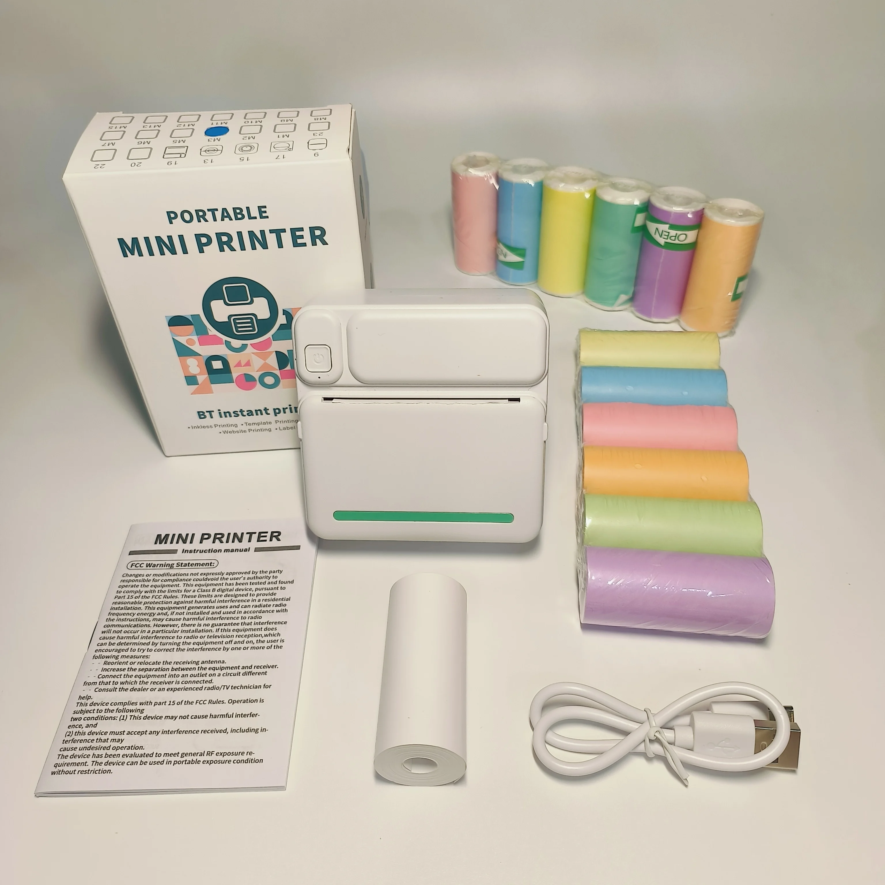 Baby Food Label - Tragbarer kabelloser Thermodrucker für iPhone und