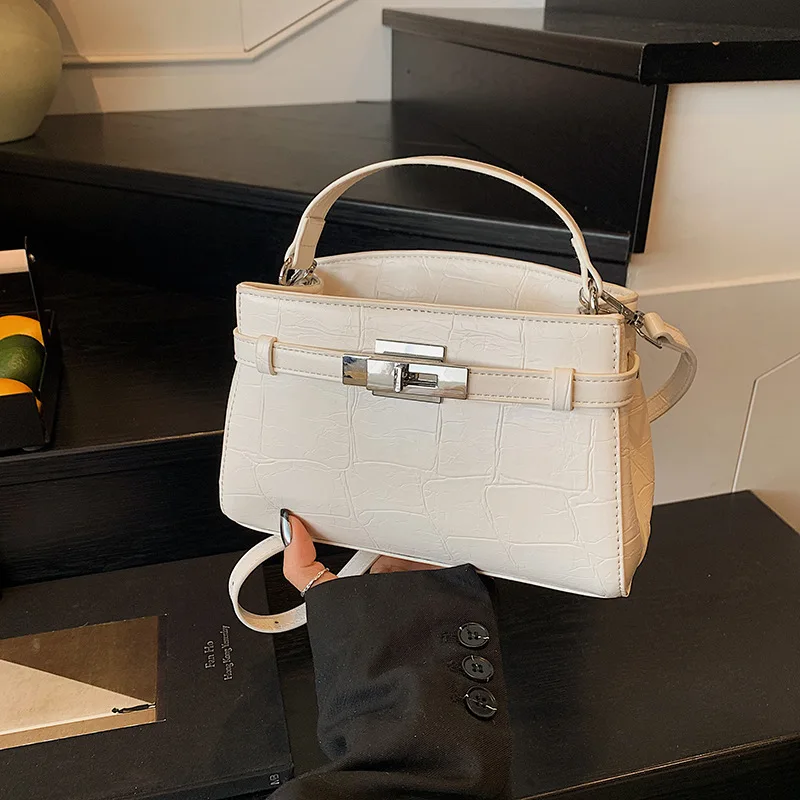 

2025 Women's Architectural Bag Designer 3-Way Shoulder Purse Minimalist Crossbody Tote Quiet Luxury Office Bag New Season