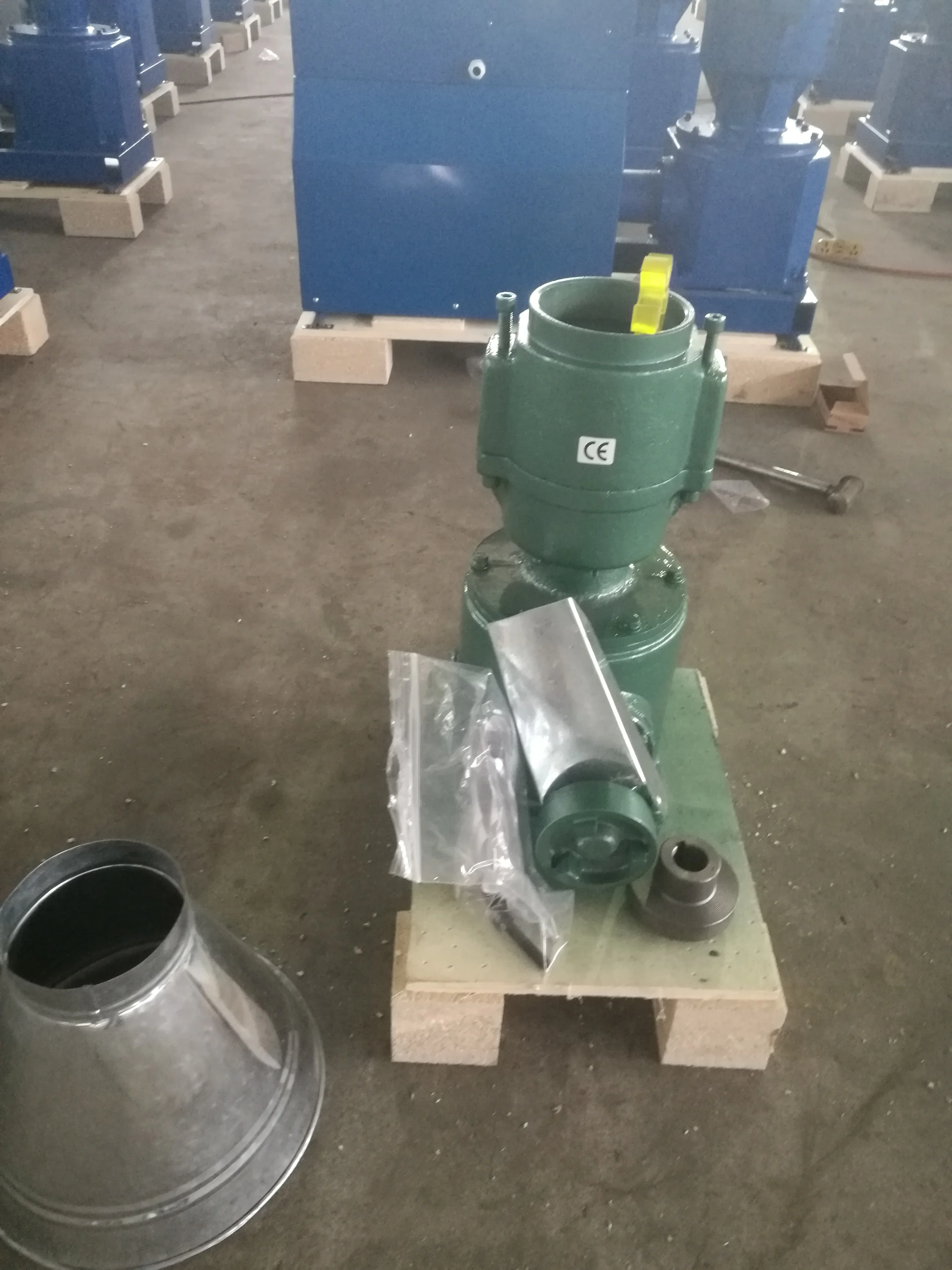 KL120 Series Wood Pellet Machine Head Part Without Motor Spare Parts-a Set Of Roller And 6mm Die