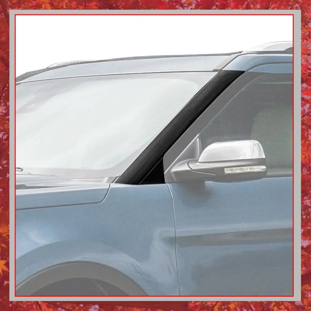 

2pcs Driver Passenger Side Windshield Trim Molding A-Pillar Set BB5Z-7803144-AA BB5Z-7803145-AA for Ford Explorer 2011-2019