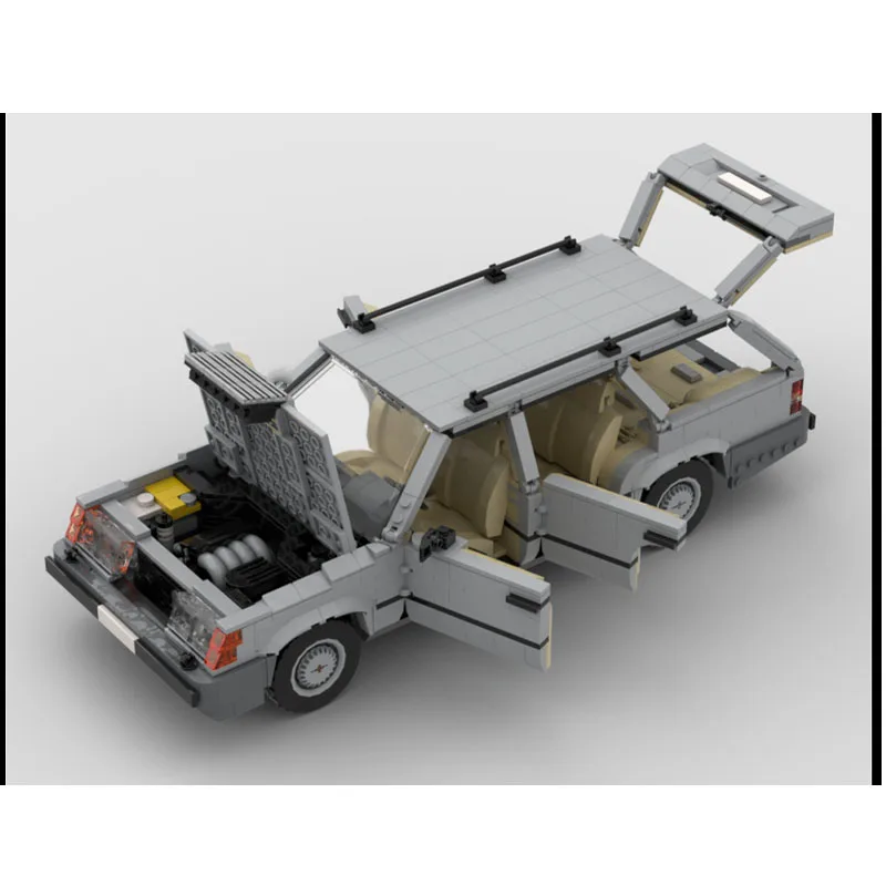 

MOC-238580 New Classic W124 Station Wagon Model Building Blocks 1883 Parts Boys' and Children's Birthday Christmas Gift Toy