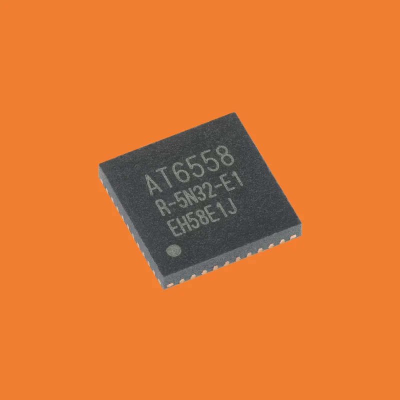 10pcs/original AT6558R-5N32 QFN-40L high-performance BDS/GNSS multi-mode navigation and positioning SOC chip