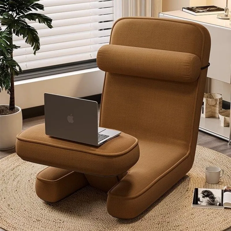 

Компьютерное кресло для спальни, небольшой диван, эргономичное сиденье с татами, кресло со спинкой кровати в общежитии