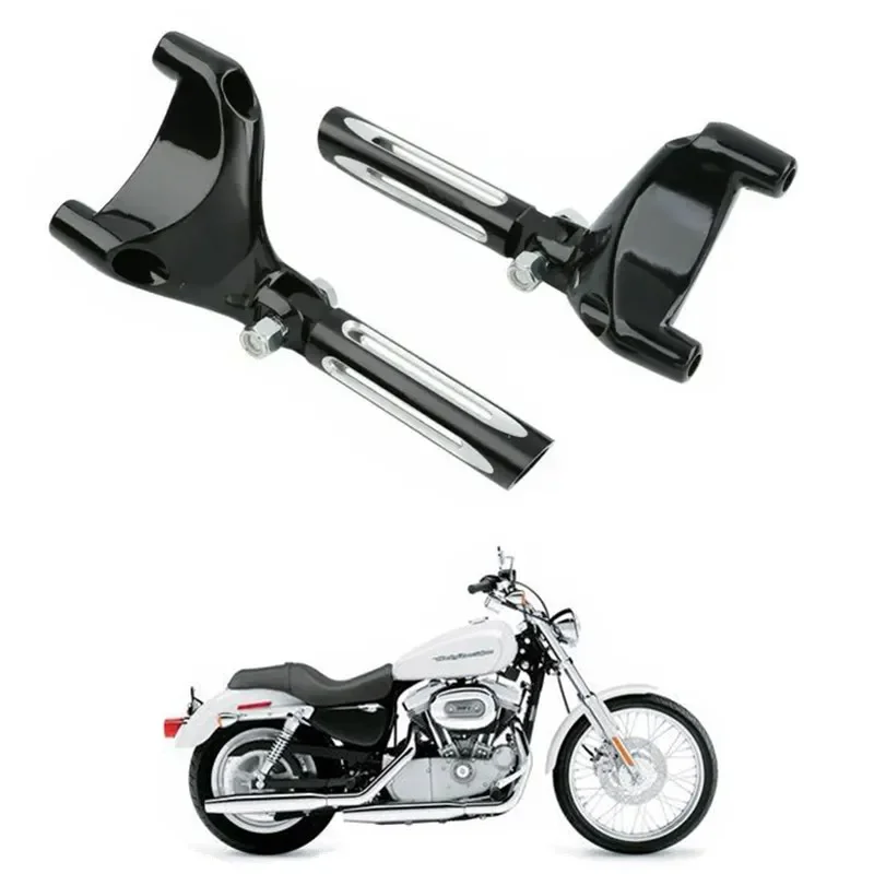 オートバイ部品乗客フットペグマウントブラケットハーレースポーツスター-883-1200-2004-2013-2005-2006