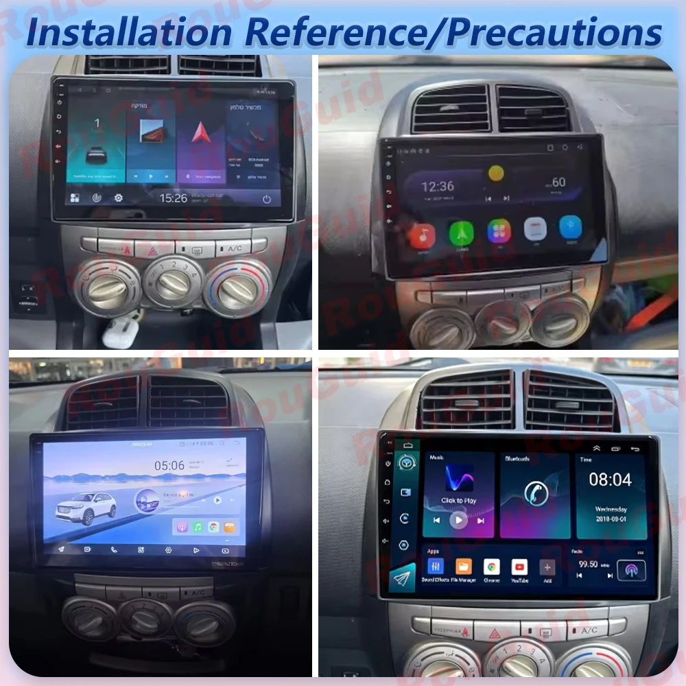 Autoradio Car Radio Carplay For Toyota Passo Daihatsu Boon Sirion Subaru Justy Perodua Myvi Video Multimedia Player GPS DSP 5G