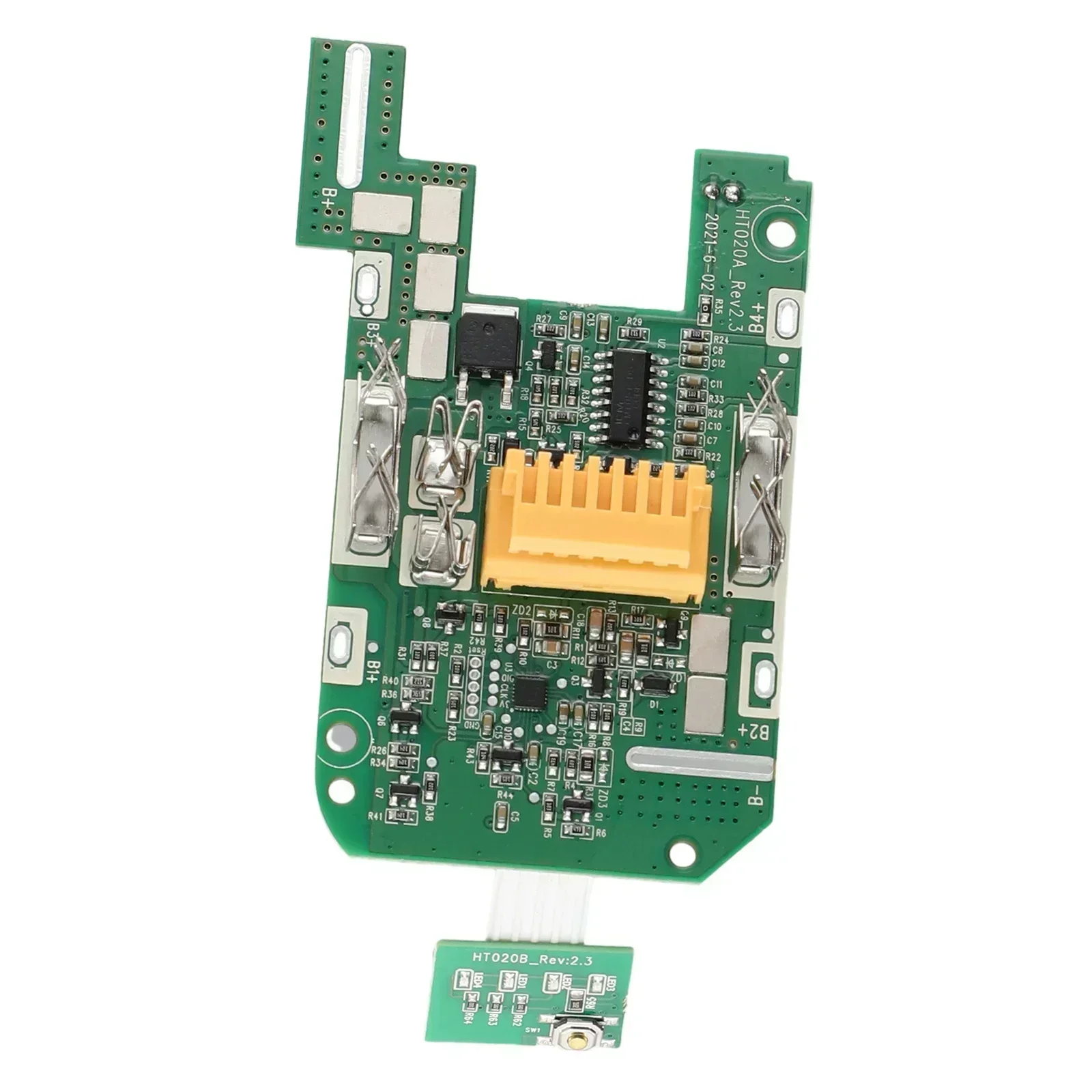 New PCB Circuit Board PCB Circuit Board Replacement Short Circuit Protection 13.75V 15A Built-in Dual ICs Detect