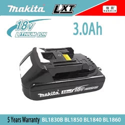 100% genuine Makita 18v battery 9.0Ah BL1860 BL1850B BL1850 BL1840 BL1830 battery and charger 18v replacement power tool battery