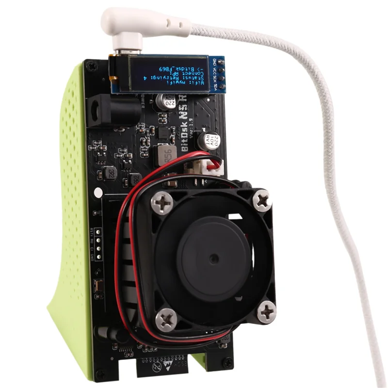 

AT93-Bitaxe BM1397 Майнер 200 ГГц/с Автономный Bitdsk ASIC Miner Bitcoin BTC Solo Miner Маломощный майнер