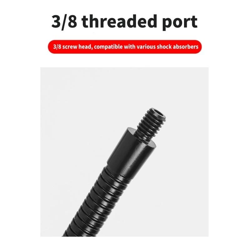 18cm Directional Adjustable Extender Microphones Stand Extension Arm 3/8 Thread Port for Camera and Lighting Mounts 83CE
