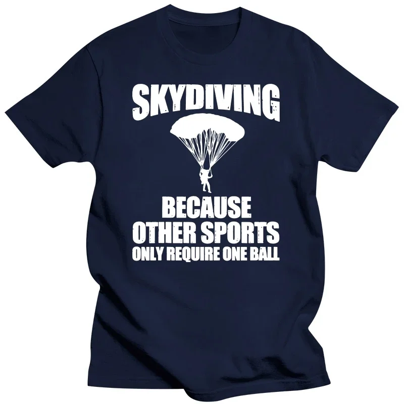 Graphic Cotton Streetwear Short Sleeve Birthday Gifts Summer Style T-shirt Cool Skydiving Art Skydive Parachute Skydiver T Shirt