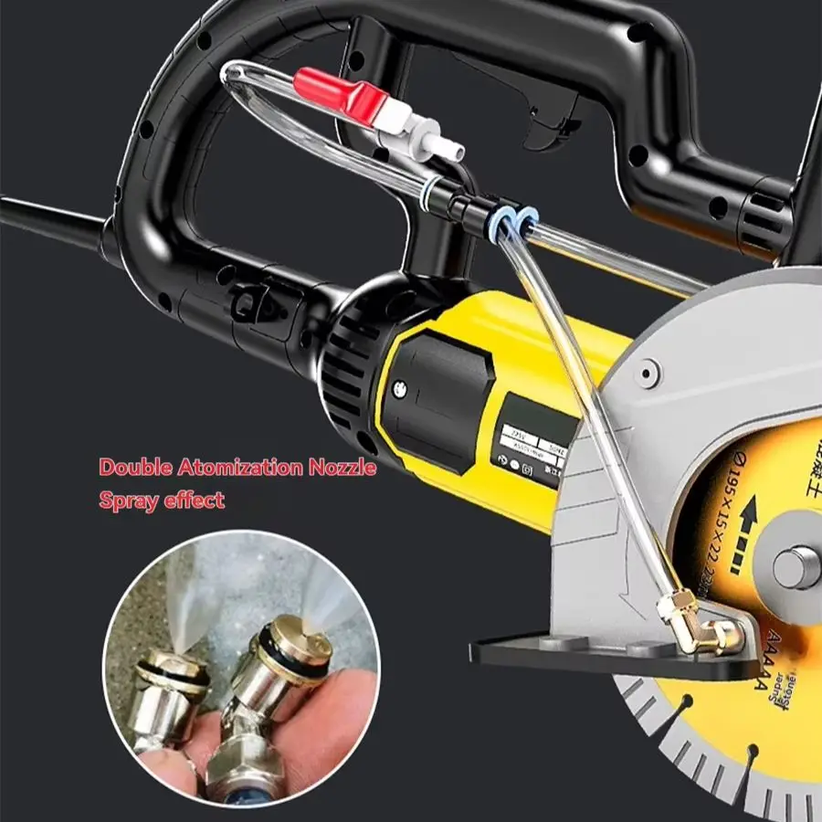 Brushless Single Piece Slotting Machine High-efficiency Cutting Slotting Machine 220V 1700W Concrete Dust-free Wall