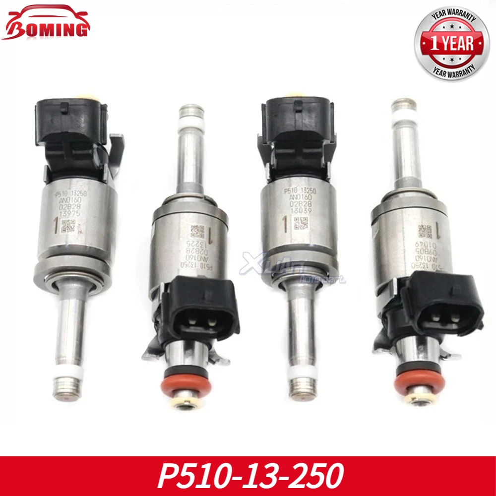 

Для Mazda 2 1.5L 2WD 2016, 3 MX-5, CX-3: топливные форсунки P510-13-250 PY01 13250 P510-13-250, 4 шт.