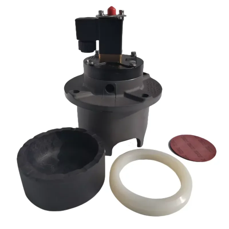 Pilot Solenoid Valve 3inch Plunger Jet Pulse Air Cleaning High Temperature Pneumatic Diaphragm Aluminum Alloy