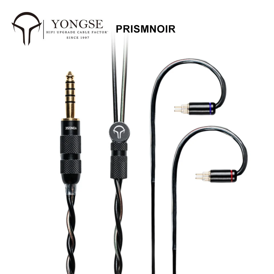 Angelears X Yongse Kabel BlackMamba Lucky Bag HiFi Versilbertes Monokristallines Kupfer Kopfhörer-Upgrade-Kabel – Detail 6