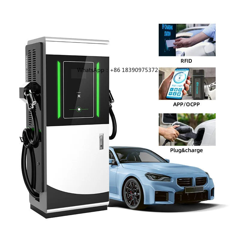 Electric Vehicle Charging Pile 30kW to 160kW Optional for Commercial Parking Lot Station