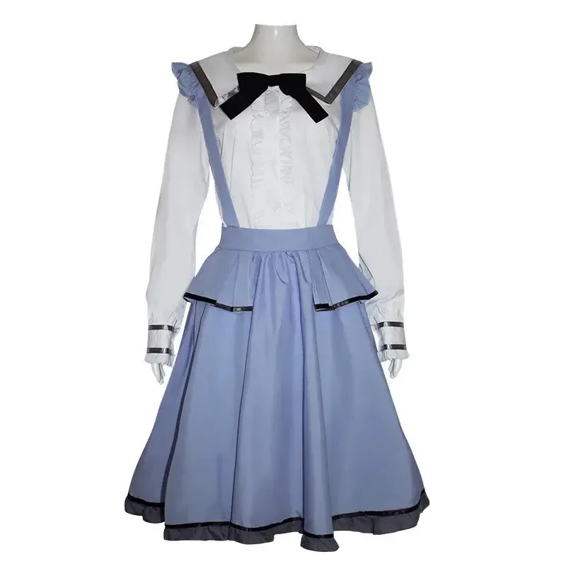 

New2023 New Colorful Stage Akiyama Mizuki Cosplay Costume Adult Girls Dress Halloween Carnival Maid Outfit XJ73902025