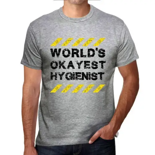 Heren Grafisch T-Shirt Werelds Okéste Tandartsassistent – Worlds Okayest