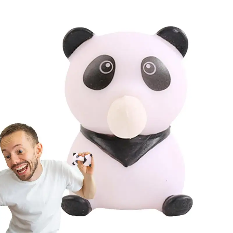 

Panda Sensory Vent Toy Panda Vent Stretchy Squeeze Toy Waterproof Panda Squeeze Toy Rebound Panda Ball Fidget Toy For Gift