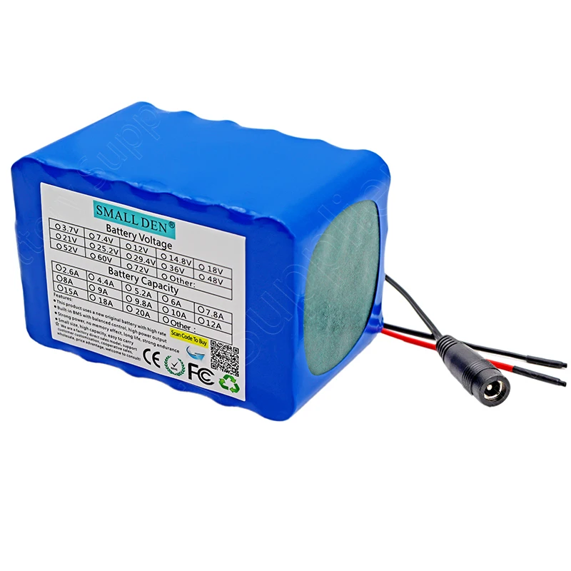 جديد 14.8 فولت 18Ah 4S6P 18650 بطارية ليثيوم أيون حزمة ليلة مصباح الصيد سخان مينر مكبر للصوت بطاريات مع BMS #2