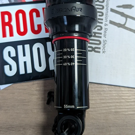 ROCKSHOX Deluxe Select + AIR SPRUNG SHOCK MTB bicicleta