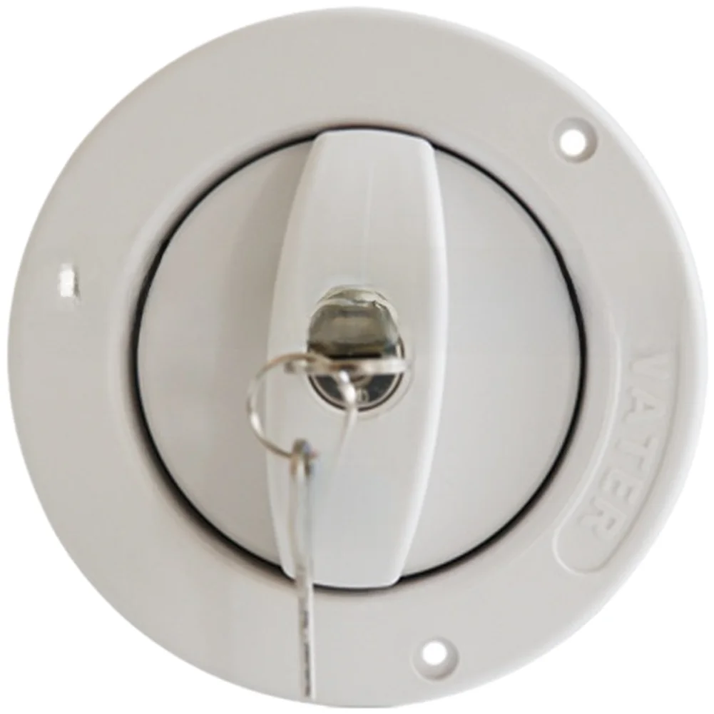 Locking Water Cover RV Water Inlet Safe Plastic Material Leakproof Design Spring Sealing Ring 9mm Ventilation Hole
