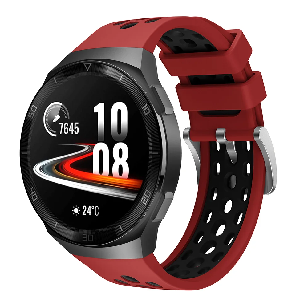 Correa oficial para Huawei Watch GT2e, pulsera deportiva transpirable para huawei gt 2e, gt2e