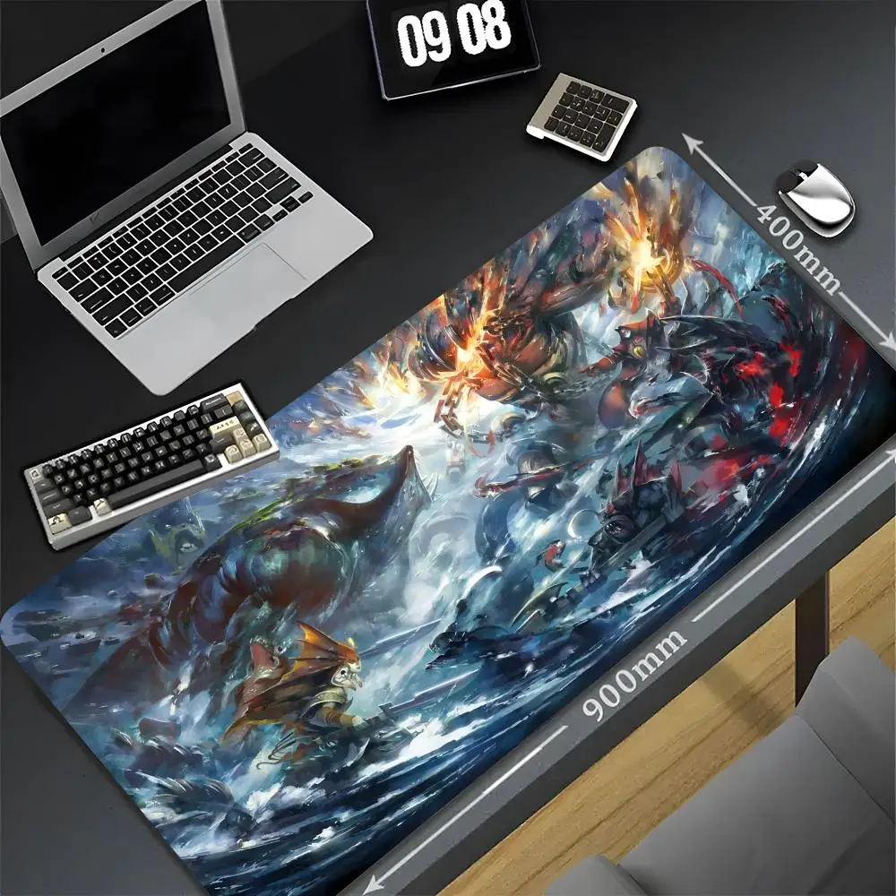 

Коврик для мыши Game D-Dota2 90x40 см, настольный коврик Xxl, ПК, геймер, игровой компьютер, офисный коврик для мыши, клавиатура